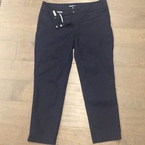Navy loft riviera pants